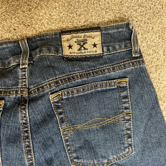 authentic brand premium twenty X wrangler jean company bootcut classic jean GUC - Picture 5 of 7